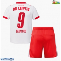 RB Leipzig Johan Bakayoko #9 Hjemmedraktsett Barn 2025-26 Kortermet (+ Korte bukser)